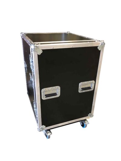 aw racq easy slide 80cm flightcase front closed
