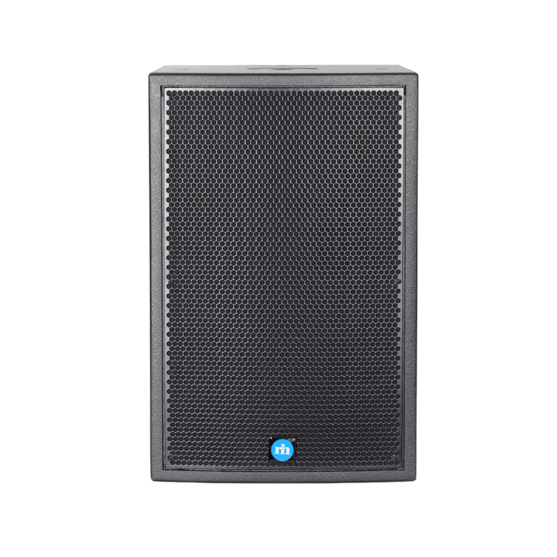 renkus-heinz tx112s and ta112sa speaker black front view