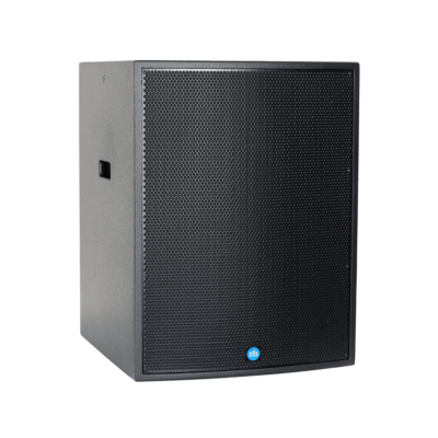 renkus-heinz tx118s and ta118sa speaker black right side view