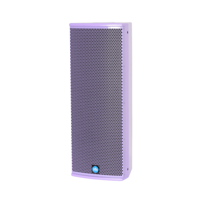 renkus-heinz tx82 and ta82a speaker purple left side view