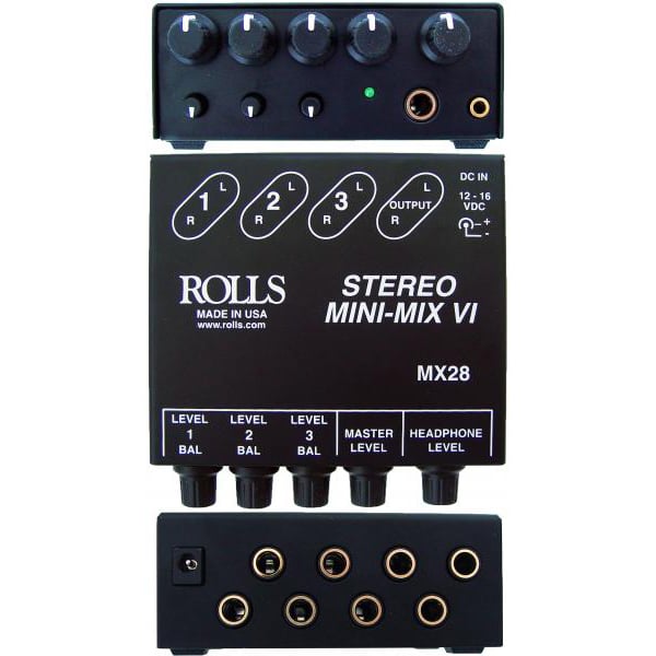 Rolls-MX28-Mini-Mixer