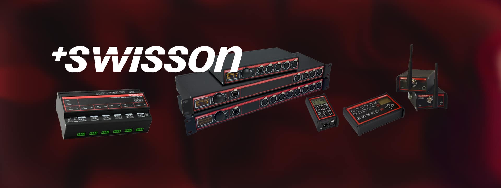 Swisson WDMX CRMX DMX splitter slider
