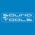 SoundTools logo on blue background